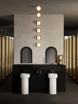 LIQUID - Round single pedestal ceramic washbasin by VitrA Bathrooms - view 3